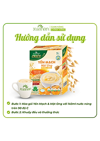 Yến Mạch Và Mật Ong Xuân An Hộp 384G {32g*12 gói}