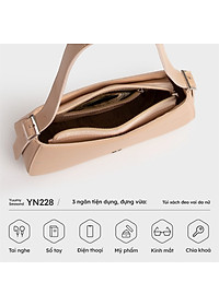 Túi Yuumy ( Thời trang nữ kiểu dáng basic size 24 - Túi đeo vai da Seasand YN228 )