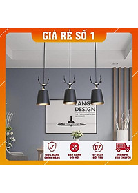 Đèn Thả Trần -  Đèn Thả Bàn Ăn Cao Cấp kèm bóng LED chuyên dụng và đế ốp trần