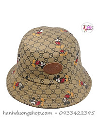Nón bucket trái cây hot hit mũ tai bèo trái cây hoa cỏ vành nhỏ dễ thương chất liệu vải cotton thoáng mát - Hạnh Dương