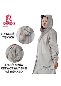 Áo mưa dây kéo Bosur Rando( sỉ inbox)