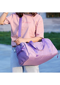 Túi trống túi xách du lịch đựng đồ thể thao tập gym, yoga, đá bóng nam nữ có ngăn đựng giày ngăn chống nước