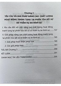 Hoạt Động Tranh Tụng Tại Phiên Tòa Xét Xử Sơ Thẩm Vụ Án Hình Sự