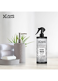 CHAI XỊT DIỆT KHUẨN KHỬ MÙI TOILET NHÀ VỆ SINH -NANO XCLEAN TOILET SPRAY 500ML-NANO BẠC AHT CORP (AHTC)
