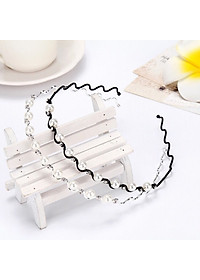 Cài tóc ngọc trai phong cách Hàn quốc phụ kiện xinh tặng kèm 5g thun cột tóc đen