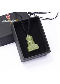 Mặt dây chuyền Phật thích ca đá dạ minh châu mệnh hỏa, mộc - Ngọc Quý Gemstones