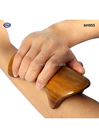 COMBO bộ 3 Dụng Cụ day ấn Huyệt Mát xa toàn thân kiểu Thái bằng gỗ Bách Xanh (MH845) Có mùi thơm dễ chịu - Chăm sóc sức khỏe
