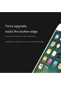 Miếng dán kính  cường lực 3D full màn hình cho iPhone 7 Plus / 8 Plus hiệu Nillkin XD CP + Max (Mỏng 0.3mm, Kính ACC Japan, Chống Lóa, Hạn Chế Vân Tay) - Hàng chính hãng