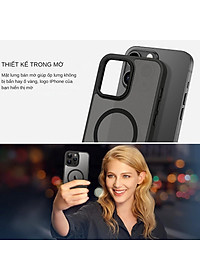 Ốp Lưng Cho iPhone 16 Pro Max | 16 Pro Likgus Gucase Chống Sốc, Chống Bám Vân Tay, Hỗ Trợ Sạc Từ Tính, Mặt Lưng Nhám Mờ Cao Cấp - Hàng Chính Hãng