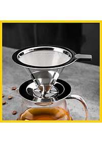 Phễu V60 Bằng Thép Hình Nón (Pour over)