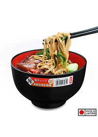 Bát tô Nakaya 1,25 lít - Màu đen lòng đỏ
