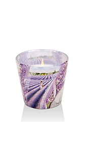 Ly nến thơm Bartek Candles BAT6022 Lavender Kiss 115g (Hương oải hương)