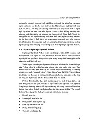 Giáo Trình Lập Trình Python (ĐHSP)