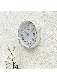 Đồng hồ treo tường hiệu RHYTHM - JAPAN CMG552NR19 (Kích thước 30.9 x 5.4cm)