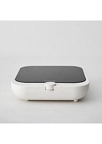 Bếp hồng ngoại mini Locknlock Mini infrared cooker EJI136IVY - Phù hợp tất cả loại nồi có đường kính 14cm - Mặt bếp bằng kính - Tự động tắt - 220V, 50Hz, 1300W - Hàng chính hãng