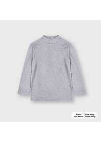 Áo giữ nhiệt bé trai bé gái Bigfox Miss Meow size đại, áo thu đông dài tay cổ cao cho bé size trẻ em 3,4,5,6…10,11 tuổi