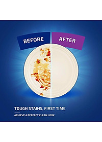 Combo 2 túi viên rửa bát Finish Quantum Max 100 viên (100*2=200 viên)