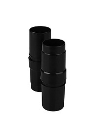 2x Vacuum Cleaner Dust Extraction Brush Head Universal Adaptor 32mm to 35mm