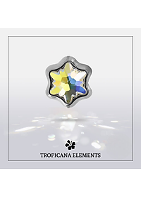 Lắc Tay Tropicana Phối Charm Swarovski Pha Lê Trăng Sao Ngũ Sắc