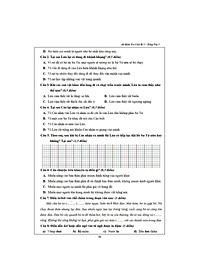 Đề Kiểm Tra Tiếng Việt 2 - Tập 2