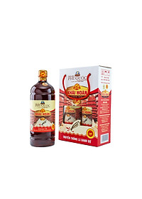 Đặc Sản Phú Quốc - Hộp 2 Chai Nhựa Nước Mắm Phú Quốc Khải Hoàn 40 Độ Đạm (1L/ Chai) - Ocop 5 Sao