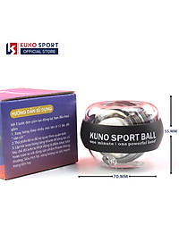 Bóng Tập Cổ Tay KUNOSPORT BALL Thiết Kế Xoay Tròn Chuyên Nghiệp Luyện Tập Cổ Tay, Cánh Tay Chơi Thể Thao