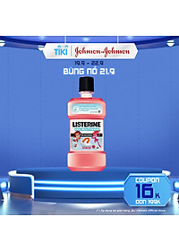 Nước Súc Miệng Listerine Kids dành riêng cho trẻ trên 6 tuổi 250ml –