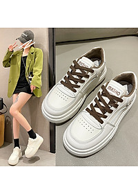 Giày thể thao nữ, giày phong cách cá tính, thoáng khí, đế cao su đúc, chống trơn trượt hạn chế mòn - GNU2026