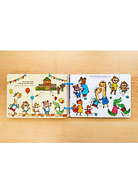 Học Liệu Bóc Dán Montessori Song Ngữ Anh Việt Beezi Book - Lalala Baby