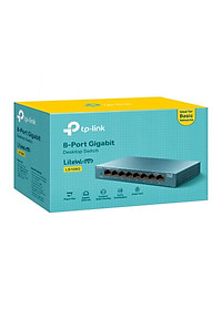 Bộ Chia Tín Hiệu TP-Link LS108G Switch Để Bàn 8 Cổng 10/100/1000Mbps - Hàng Chính Hãng