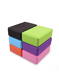 Gạch Gối Tập Yoga Eva Nặng 200g In Hoa Mandala Độ Cứng Cao Không Lún- Yoga Blocks