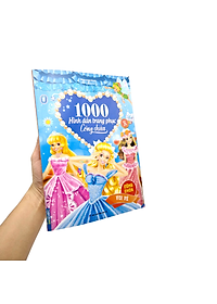 1000 hình dán trang phục công chúa - Công chúa vui vẻ (sách bản quyền) - Tái bản