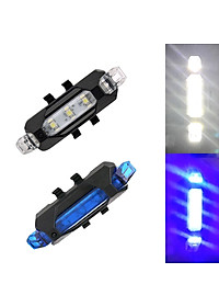Đèn Hậu Phía Sau Cảnh báo an toàn Đuôi Xe Đạp DC918 Sạc USB Có Thể Sạc Lại MaiLee