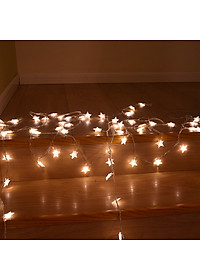 Đèn LED Hình Ngôi Sao Trang Trí Giáng Sinh, Noel, Lễ Tết