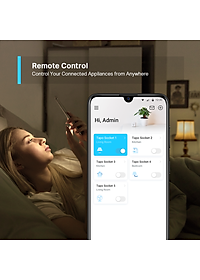  Ổ Cắm Wifi Thông Minh TP-Link Tapo P100 - Hàng Chính Hãng 