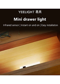 SET 4 ĐÈN CẢM BIẾN DÁN TỦ/ NGĂN KÉO YEELIGHT (XIAOMI YOUPIN) - PIN SẠC LÊN ĐẾN 2-4 THÁNG - HÀNG CHÍNH HÃNG