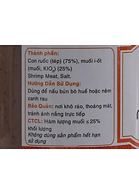 3 Hũ Mắm Ruốc Huế Sông Hương Foods Hũ 200g