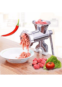 Máy Xay Thịt Bằng Tay Đế Kẹp Bàn - Cối Xay Thịt Quay Tay Đa Năng Không Gỉ, Nhỏ Gọn, Tiện Dụng - Hàng Loại 1 - Chính Hãng MINIIN 