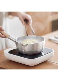 Bếp hồng ngoại mini Locknlock Mini infrared cooker EJI136IVY - Phù hợp tất cả loại nồi có đường kính 14cm - Mặt bếp bằng kính - Tự động tắt - 220V, 50Hz, 1300W - Hàng chính hãng