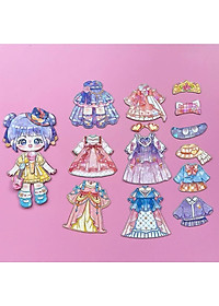 Đồ Chơi Búp Bê Từ Tính Nam Châm Thay Trang Phục Công Chúa