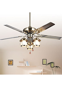 Đèn quạt trang trí COMARA 3 màu ánh sáng  - kèm bóng Led chuyên dụng