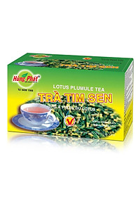 Trà Tim Sen Túi Lọc Hùng Phát Hộp 25 Gói