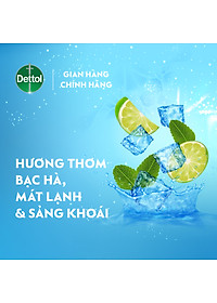 Sữa tắm Dettol mát lạnh tức thì - chai 950g