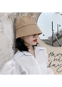 Mũ Bucket Cụp, Nón Tai Bèo Nam Nữ Trơn Giản Dị MD06