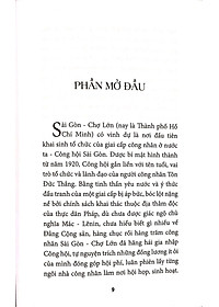 Sách Tôn Đức Thắng Với Phong Trào Công Nhân Sài Gòn Đầu Thế Kỷ XX Đến Năm 1930