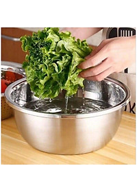 Set 3 Âu Inox Trộn Bột, Làm Bánh Tiện Ích Zwilling Hàng Đức 17- 21- 26cm- Bát Trộn Inox Cao Cấp- HÀNG CHÍNH HÃNG MINIIN