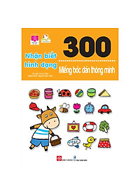 Sách - 300 miếng bóc dán sticker thông minh cho bé 3-12 tuổi (Đinh Tị)