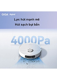 Robot Hút Bụi Lau Nhà Dreame L10 Prime Giặt Giẻ Tự Động 4000 Pa - Hàng Chính Hãng
