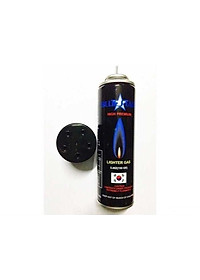 Bình Bơm Gas Cho Hộp Quẹt, Bật Lửa Blue Sky Hàn Quốc Kèm 5 Đầu Bơm