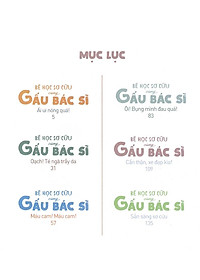 Sách Bé Học Sơ Cứu Cùng Gấu Bác Sĩ